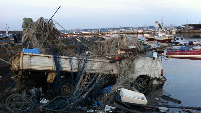 Japan Tsunami Wreckage